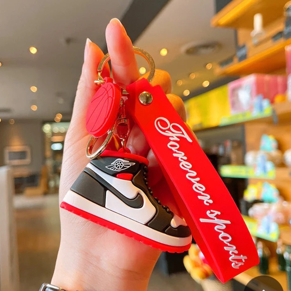 Nike Air Jordan Keychains w/wristband. Choose your color